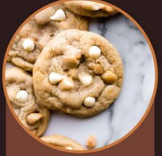 White Macadamia Nut Cookies